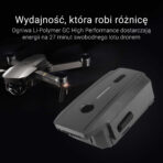 Green Cell batteri för drönare DJI Mavic Pro 11.4V 3830mAh 43.6Wh - Bild 3