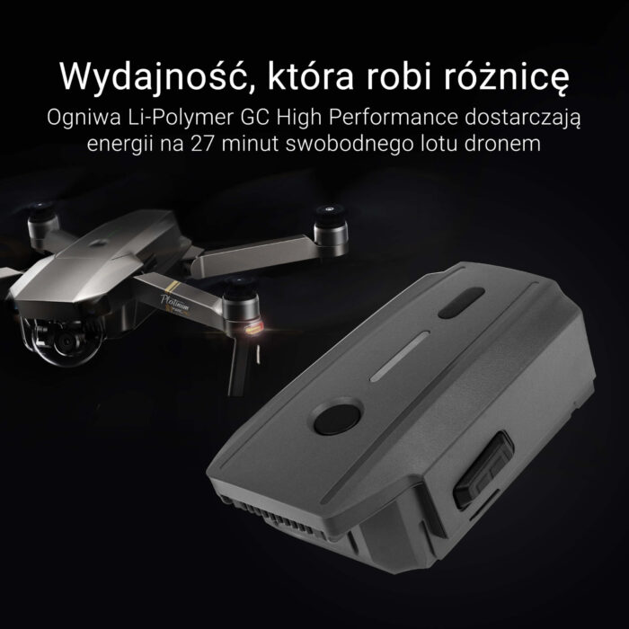 Green Cell batteri för drönare DJI Mavic Pro 11.4V 3830mAh 43.6Wh - Bild 3