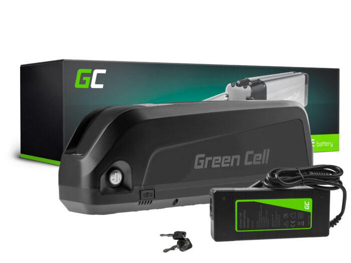 Green Cell E-cykel Batteri 48V 18Ah 864Wh Down Tube Ebike EC5 för Samebike. SMLRO med laddare. - Bild 1