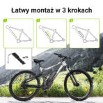 Green Cell E-cykel Batteri 48V 18Ah 864Wh Down Tube Ebike EC5 för Samebike. SMLRO med laddare. - Bild 5