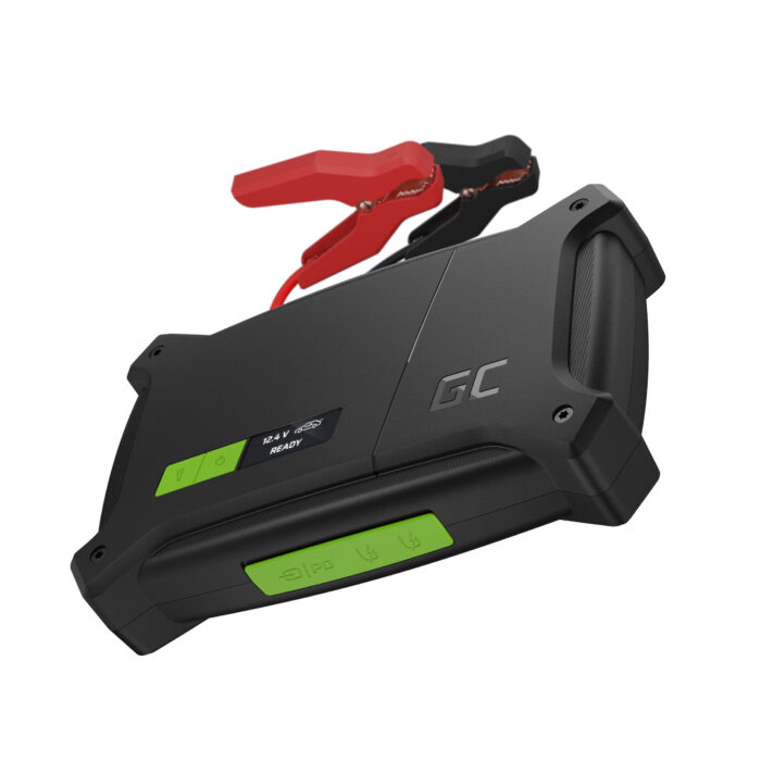 Green Cell PowerBoost Bil Jump Starter / Powerbank / Bilstartare med Laddarfunktion 16000mAh 2000A. - Bild 1