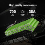 Green Cell Green Cell PowerMove E-Bike Batteri 36V 14.5Ah Li-Ion Down Tube med laddare. - Bild 4