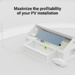 Green Cell PowerNest Energilagring för solsystem / LiFePO4 Batteri / 5 kWh 51.2 V. - Bild 3