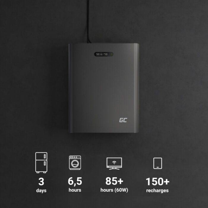 Green Cell PowerNest Energilagring för solsystem / LiFePO4 Batteri / 5 kWh 51.2 V. - Bild 4