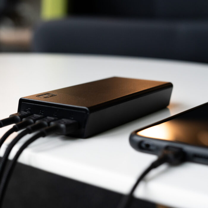 Green Cell PowerPlay 20S Power Bank 20000mAh 22.5W PD USB C med Snabbladdning Bärbar Telefonladdare för iPhone 15 14 13 12. - Bild 4