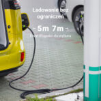 Green Cell Snap Typ 2 EV Laddkabel 11kW 7m för Tesla Model Y 3 S X. VW ID.4. Kia EV6. Hyundai IONIQ 5. Ford Mach-E. - Bild 3