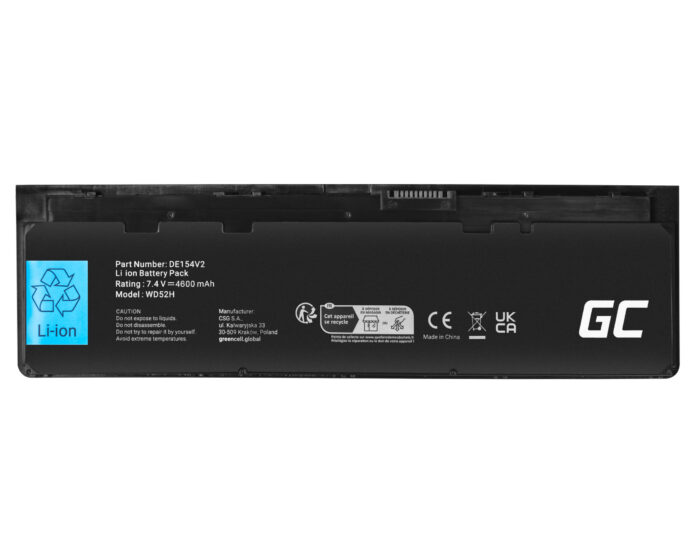 Green Cell Laptop Batteri WD52H VFV59 för Dell Latitude E7240 E7250 - Bild 3