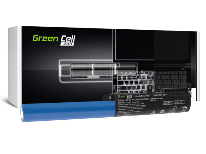 Green Cell Batteri PRO A31N1601 för Asus R541N R541NA R541S R541U R541UA R541UJ Vivobook Max F541N F541U X541N X541NA X541S. - Bild 1