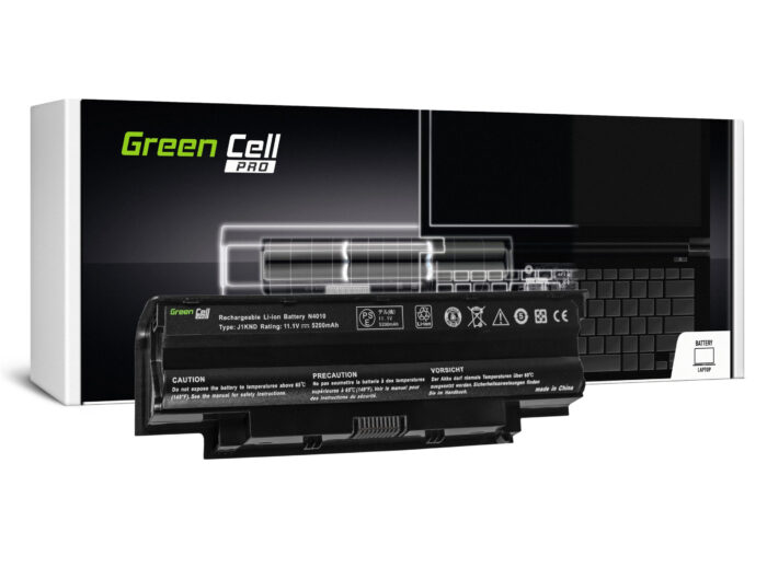 Green Cell Batteri PRO J1KND för Dell Inspiron 13R 14R 15R 17R Q15R N4010 N5010 N5030 N5040 N5110 T510. - Bild 1