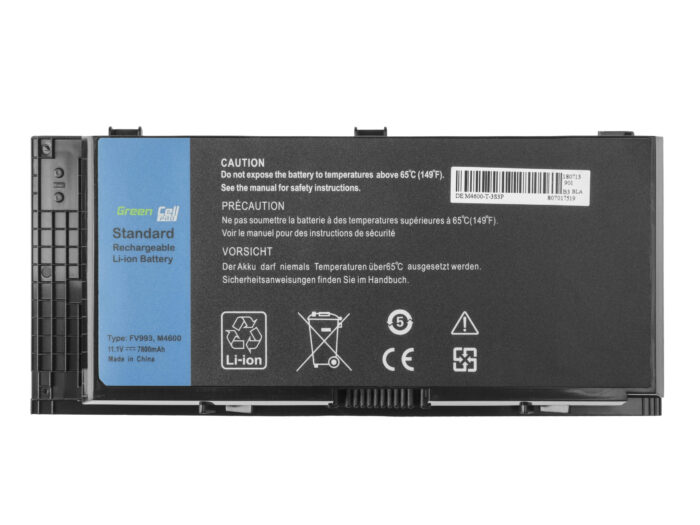 Green Cell Batteri PRO FV993 för Dell Precision M4600 M4700 M4800 M6600 M6700 - Bild 3