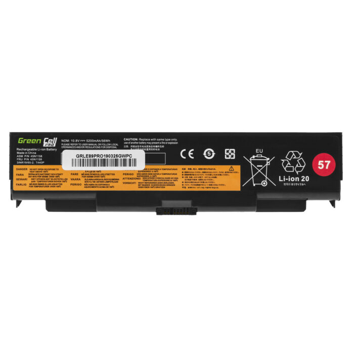 Green Cell batteri PRO för Lenovo ThinkPad T440p T540p W540 W541 L440 L540 - Bild 3