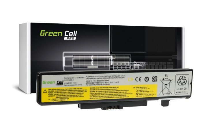 Green Cell Batteri PRO för Lenovo G500 G505 G510 G580 G580A G585 G700 G710 G480 G485 IdeaPad P580 P585 Y480 Y580 Z480 Z585. - Bild 1