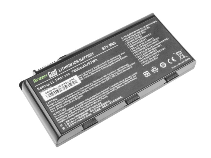 Green Cell Batteri PRO BTY-M6D för MSI GT60 GT70 GT660 GT680 GT683 GT780 GT783 GX660 GX680 GX780 - Bild 3