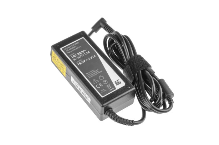 Green Cell PRO Laddare / AC Adapter 19.5V 2.31A 45W för HP 250 G2 G3 G4 G5 255 G2 G3 G4 G5. HP ProBook 450 G3 G4 650 G2 G3. - Bild 4