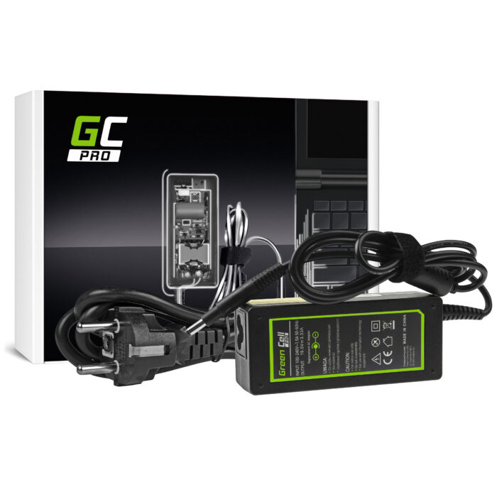 Green Cell PRO Laddare / AC Adapter 19.5V 3.33A 65W för HP Pavilion 15-B 15-B020EW 15-B020SW 15-B050SW 15-B110SW HP Envy 4 6 - Bild 1