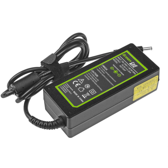 Green Cell PRO Laddare / AC Adapter 19.5V 3.34A 65W för Dell Inspiron 15 3543 3558 3559 5552 5558 5559 5568 17 5758 5759. - Bild 3