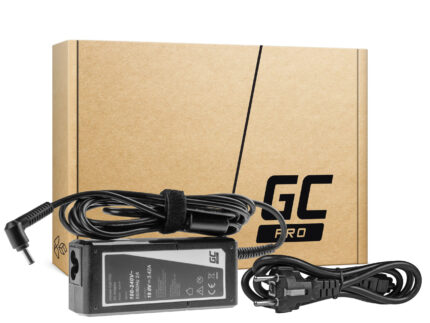 Green Cell PRO Laddare / AC-adapter 19V 3.42A 65W för Asus F553 F553M F553MA R540L R540S X540S X553 X553M X553MA ZenBook UX303L.