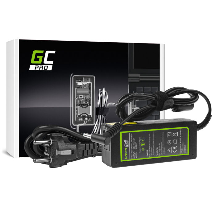 Green Cell PRO-laddare / AC-adapter 19V 3.42A 65W för AsusPro BU400 BU400A PU551 PU551L PU551LA PU551LD PU551J PU551JA. - Bild 1