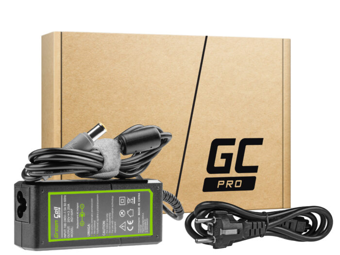 Green Cell PRO Laddare / AC-Adapter 20V 3.25A 65W för Lenovo B580 B590 ThinkPad T400 T410 T420 T430 T430s T60 T61 X201 X220 X230. - Bild 1