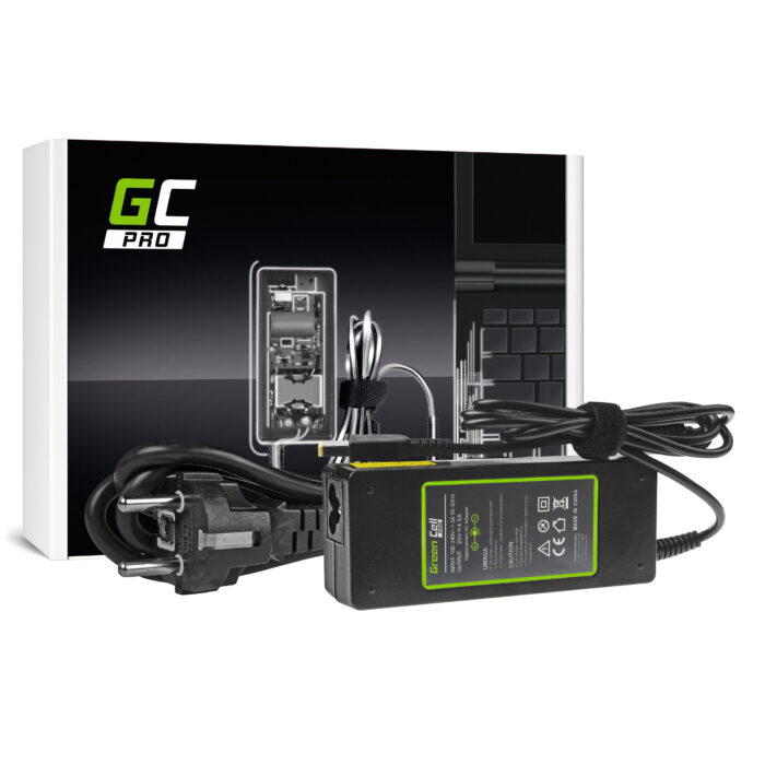 Green Cell PRO Laddare / AC-Adapter 20V 4.5A 90W för Lenovo G500 G500s G510 Z51-70 IdeaPad Z510 Z710 ThinkPad T440s T460p T470p - Bild 2