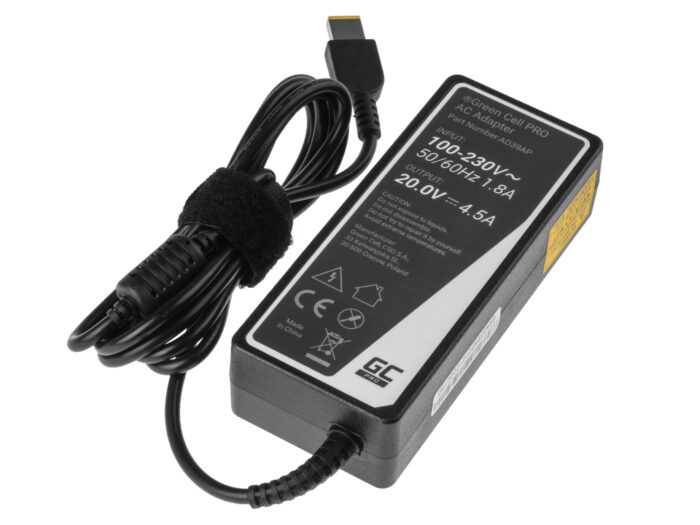 Green Cell PRO Laddare / AC-Adapter 20V 4.5A 90W för Lenovo G500 G500s G510 Z51-70 IdeaPad Z510 Z710 ThinkPad T440s T460p T470p - Bild 4