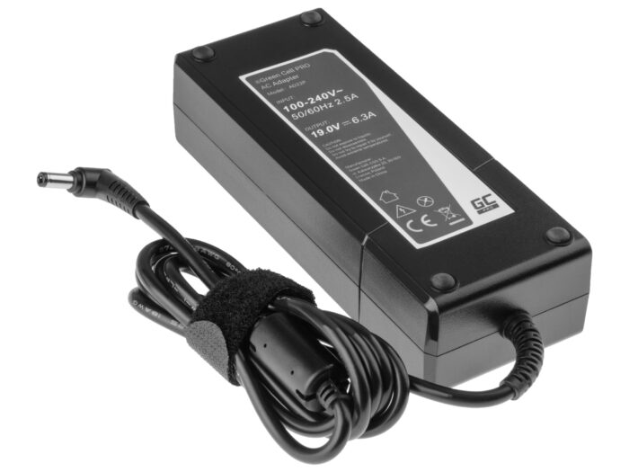 Green Cell PRO Laddare / AC-Adapter 19V 6.3A 120W för Asus G56 G60 K73 K73S K73SD K73SV F750 X750 MSI GE70 GT780 - Bild 4