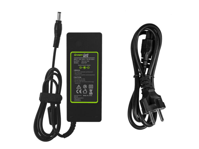 Green Cell PRO Laddare / AC Adapter 19V 4.74A 90W för Asus A52 K50IJ K52 K52F K52J K53S K53SV X52 X52J X53S X53U X54C X54 X54H. - Bild 5