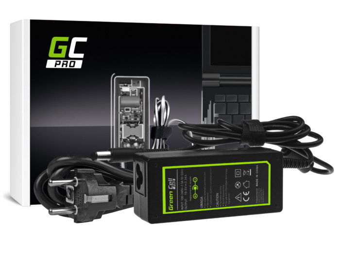Green Cell PRO Laddare / AC-adapter 19.5V 3.34A 65W för Dell Latitude E6330 E6410 E6430 E6530 E7440 Inspiron 15 5558 15R N5110. - Bild 2