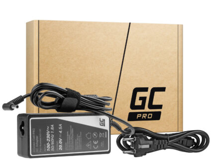 Green Cell PRO Laddare / AC-adapter 20V 4.5A 90W för Lenovo B570 G550 G570 G575 G770 G780 G580 G585 IdeaPad P580 Z510 Z580 Z585.