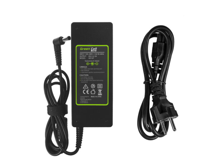 Green Cell PRO Laddare / AC-adapter 20V 4.5A 90W för Lenovo B570 G550 G570 G575 G770 G780 G580 G585 IdeaPad P580 Z510 Z580 Z585. - Bild 5