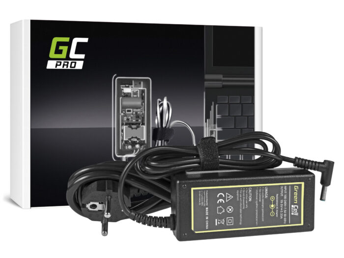 Green Cell PRO Laddare / AC-Adapter 19.5V 3.33A 65W för HP 250 G2 G3 G4 G5 15-R 15-R100NW 15-R101NW 15-R104NW 15-R233NW. - Bild 2