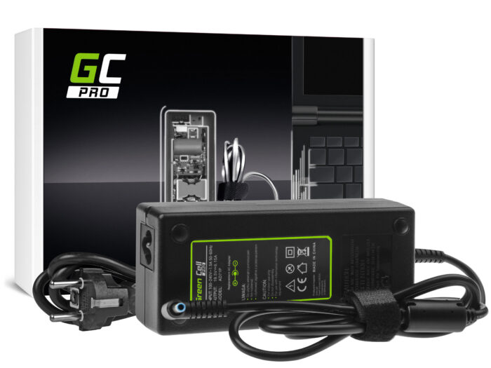 Green Cell PRO Laddare / AC-adapter 19.5V 6.15A 120W för HP Omen 15-5000 17-W HP Envy 15-J 17-J - Bild 1