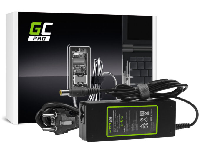 Green Cell PRO Laddare / AC Adapter 20V 4.5A 90W för Lenovo B580 B590 ThinkPad T410 T420 T430 T430s T500 T510 T520 T530 X220. - Bild 2