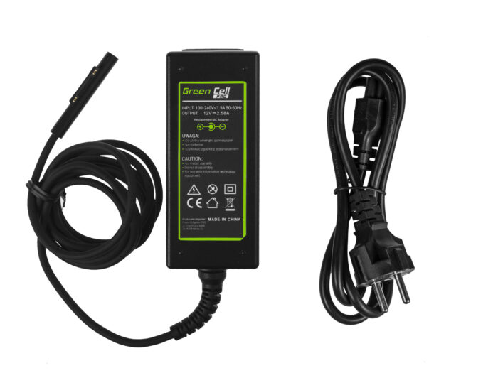 Green Cell PRO Laddare / AC-Adapter 12V 2.58A 36W för Microsoft Surface Pro 3 och Pro 4. - Bild 3