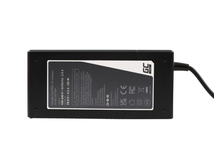 Green Cell PRO Laddare / AC-adapter 19V 9.5A 180W för MSI GT60 GT70 GT680 GT683 Asus ROG G75 G75V G75VW G750JM G750JS - Bild 4