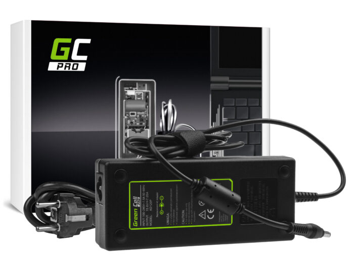 Green Cell PRO Laddare / AC-adapter 15.6V 7.05A 110W för Panasonic ToughBook CF-19 CF-29 CF-30 CF-31 CF-51 CF-52 CF-53 CF-74. - Bild 1