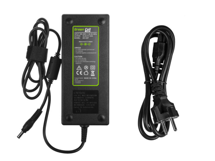 Green Cell PRO Laddare / AC-adapter 15.6V 7.05A 110W för Panasonic ToughBook CF-19 CF-29 CF-30 CF-31 CF-51 CF-52 CF-53 CF-74. - Bild 3