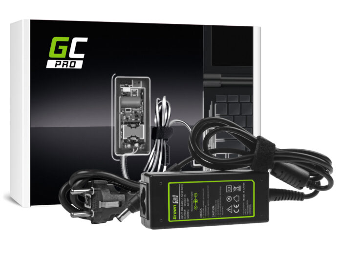 Green Cell PRO Laddare / AC-adapter 19V 2.1A 40W för Samsung N100 N130 N145 N148 N150 NC10 NC110 N150 Plus. - Bild 1