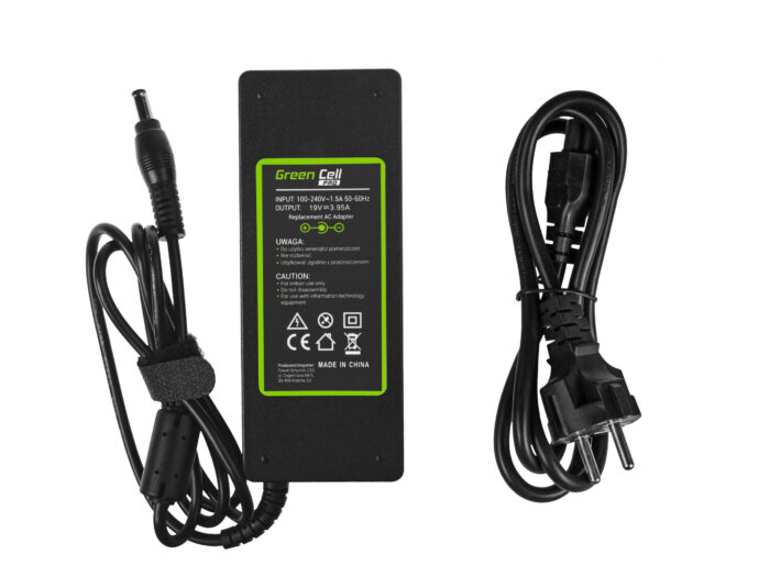 Green Cell PRO Laddare / AC-adapter 19V 3.95A 75W för Toshiba Satellite C55 C660 C850 C855 C870 L650 L650D L655 L750 L750D L755. - Bild 5