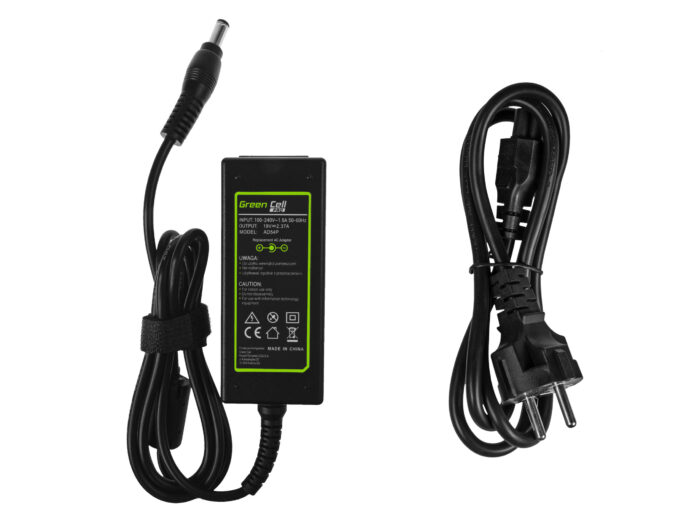 Green Cell PRO Laddare / AC-adapter 19V 2.37A 45W för Toshiba Satellite C50D C75D C670D C870D U940 U945 Portege Z830 Z930. - Bild 3