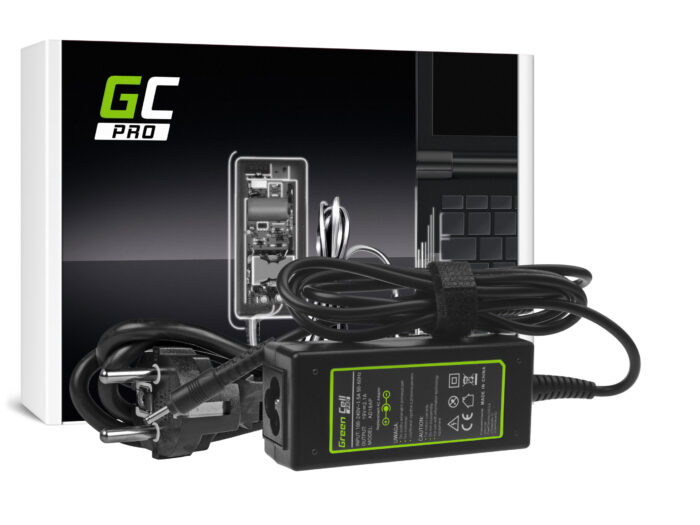 Green Cell PRO Laddare / AC Adapter 19V 2.1A 40W för Samsung 530U NP530U3B NP530U3C 535U NP535U3C NP540U3C NP900X3C NP905S3G - Bild 2
