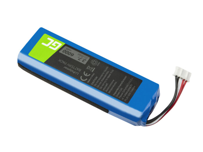 Green Cell batteri GSP1029102 MLP912995-2P för Bluetooth-högtalare JBL Charge 2 Charge 2 Plus Charge 2+ Li-Polymer 3.7V 6000mAh. - Bild 4