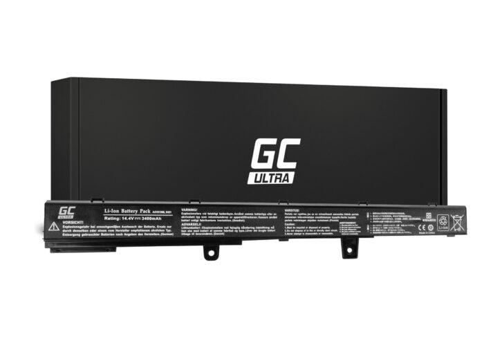 Green Cell Batteri ULTRA A31N1319 A41N1308 för Asus X551 X551C X551CA X551M X551MA X551MAV F551 F551C F551M R512C R512CA R553L - Bild 1