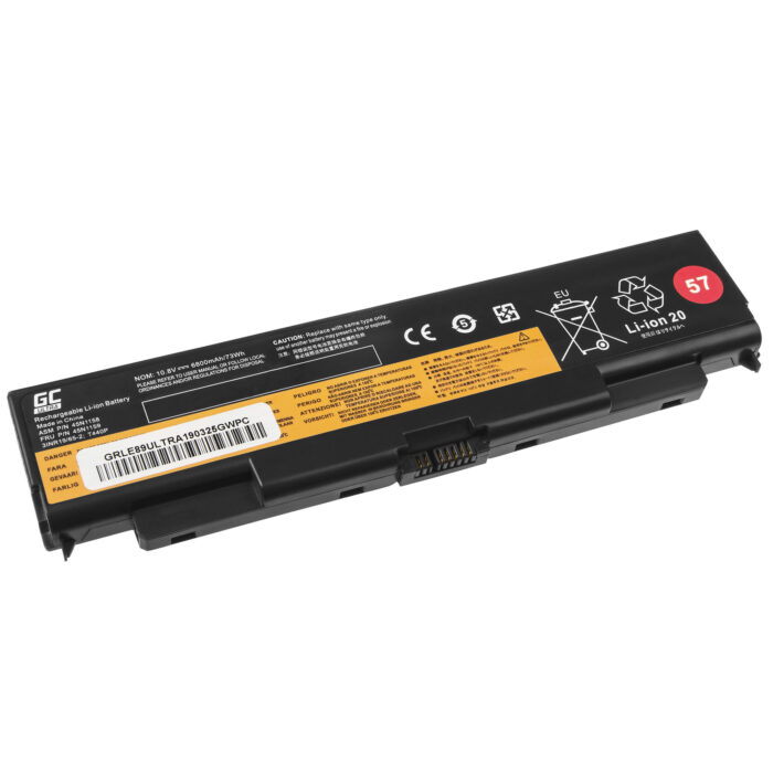 Green Cell Batteri ULTRA för Lenovo ThinkPad T440p T540p W540 W541 L440 L540 - Bild 2