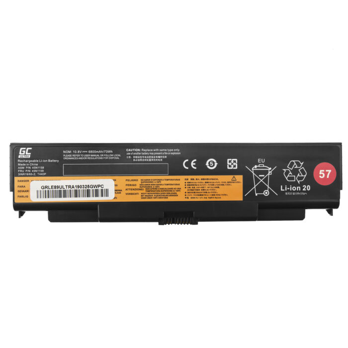 Green Cell Batteri ULTRA för Lenovo ThinkPad T440p T540p W540 W541 L440 L540 - Bild 3