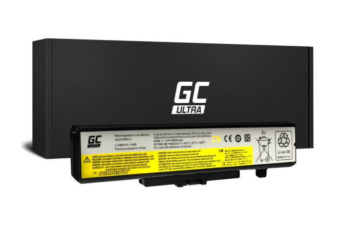 Green Cell batteri ULTRA för Lenovo G500 G505 G510 G580 G580A G585 G700 G710 G480 G485 IdeaPad P580 P585 Y480 Y580 Z480 Z585. - Bild 1