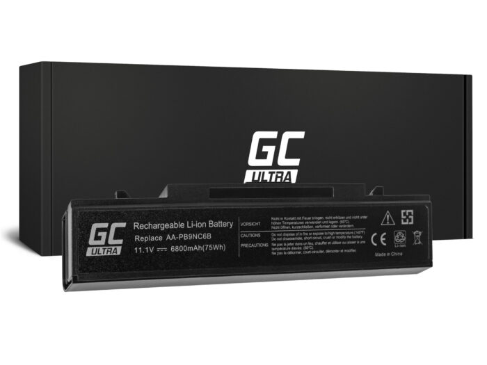 Green Cell Batteri ULTRA AA-PB9NC6B AA-PB9NS6B för Samsung R519 R522 R525 R530 R540 R580 R620 R780 RV510 RV511 NP300E5A NP350V5C. - Bild 1
