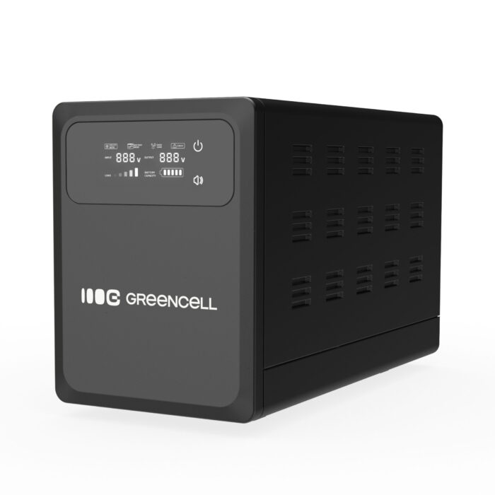 Green Cell Avbrottsfri Strömförsörjning UPS 1200VA 800W med LCD-display - Bild 4