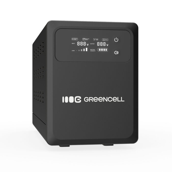 Green Cell Avbrottsfri Strömförsörjning UPS 1200VA 800W med LCD-display - Bild 5