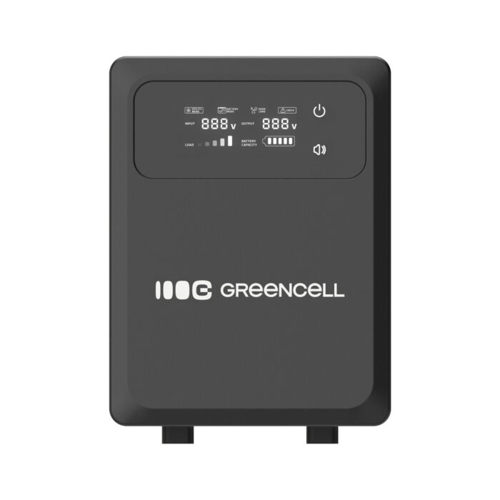 Green Cell Avbrottsfri Strömförsörjning UPS 1500VA 1000W med LCD-Display - Bild 3